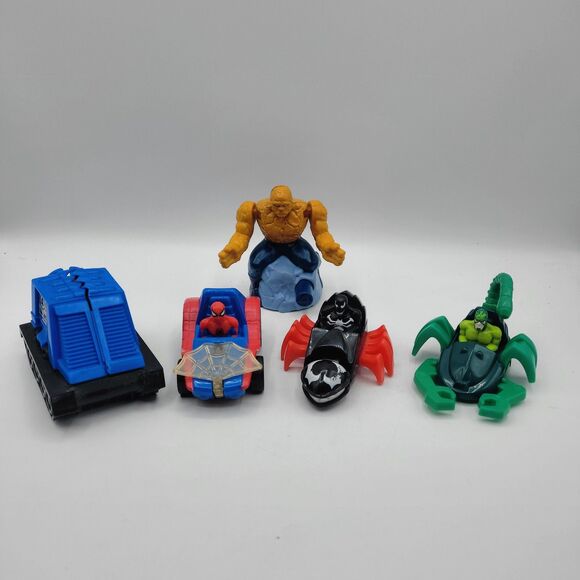 Set 5 Fast Food Toys Marvel 90's McDonalds 2000's Burger King - Picture 5 of 5